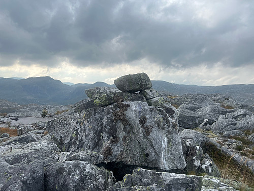 Toppen av Skarpefjellet