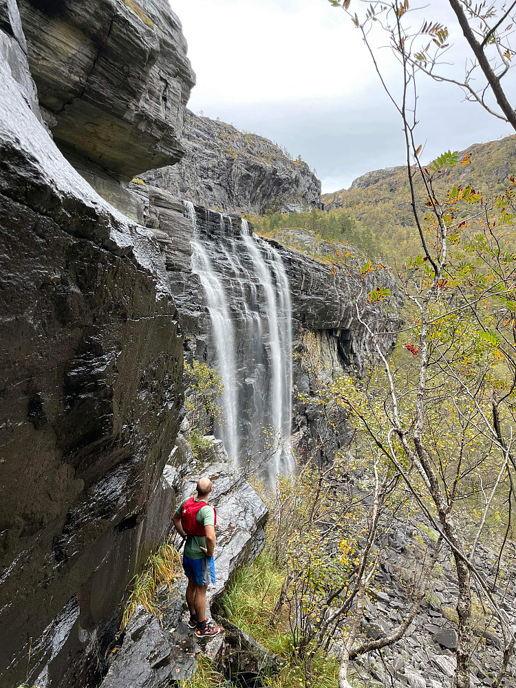 Fossen fra Stigatjørna