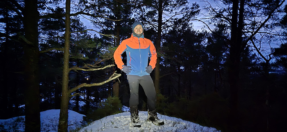 Meg på toppen av Grååsen