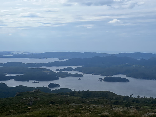 Utsikt fra varden på Stølafjellet