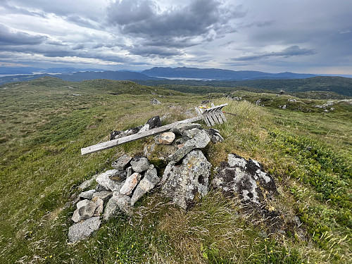 Toppen av Singelstadfjellet