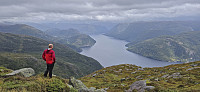 Meg med utsikt over Masfjorden