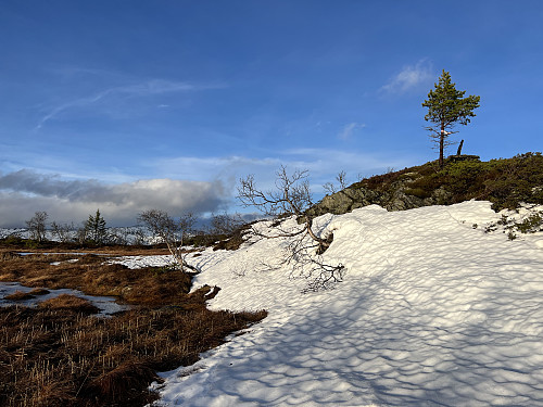 Skrale snømengder