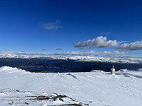 Fra Gullfjelltoppen mot Gullbotn