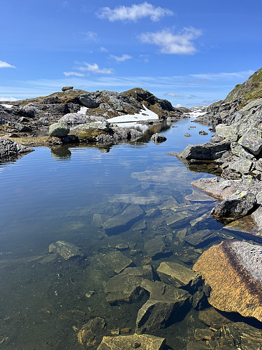 Vannet på sørøstsiden av Blåvasshorgi