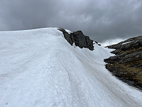 Fokksnø fra i vinter
