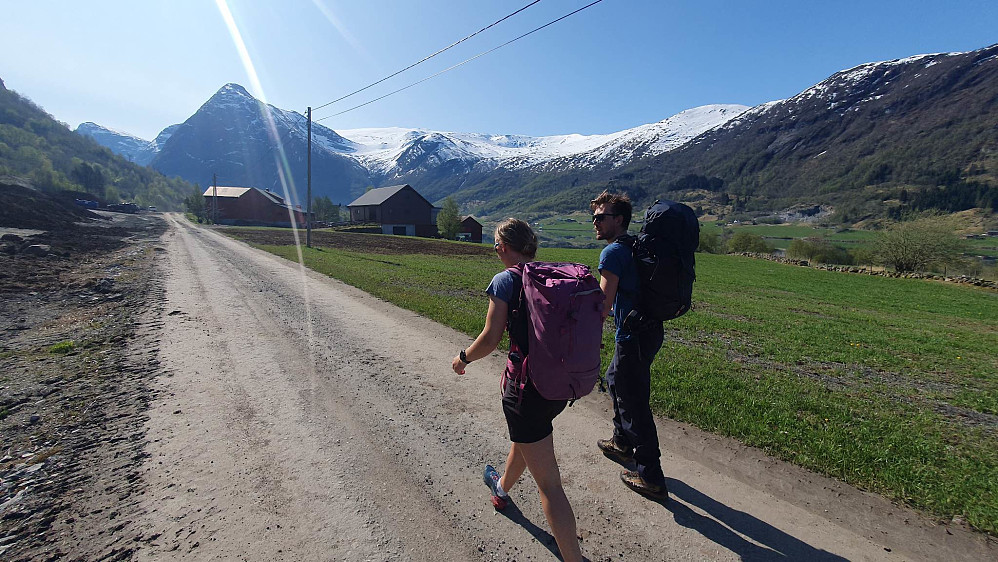 Flott start på dagen. Buksa gikk raskt av