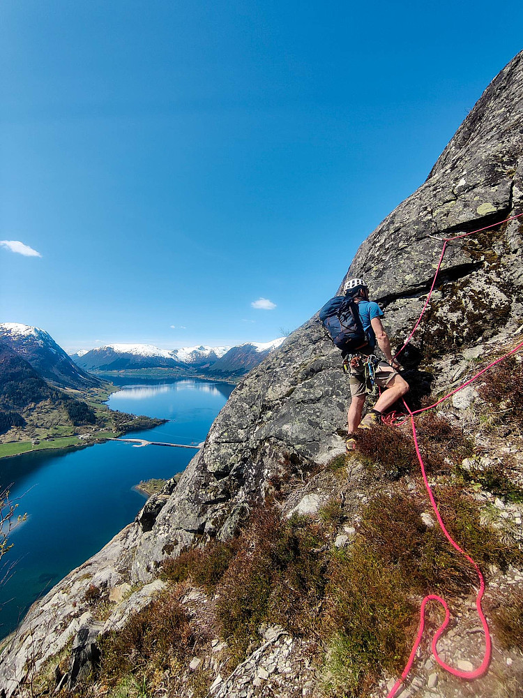Nærmer oss toppen