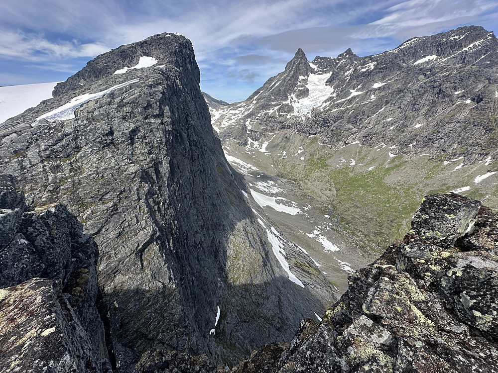 Fra toppen av Midtmaradalsryggen