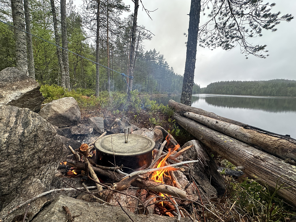 Bål og kos