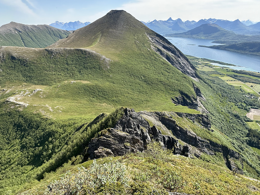 Prestkonetinden fra Hanekamtinden