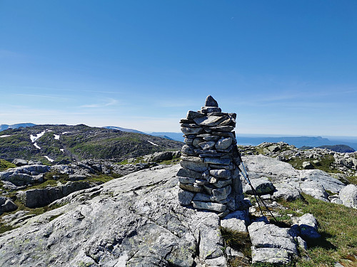 Toppen av Daurmålhaugen, 1088 moh