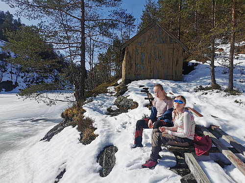 "Påskestemning" uten ski på beina.