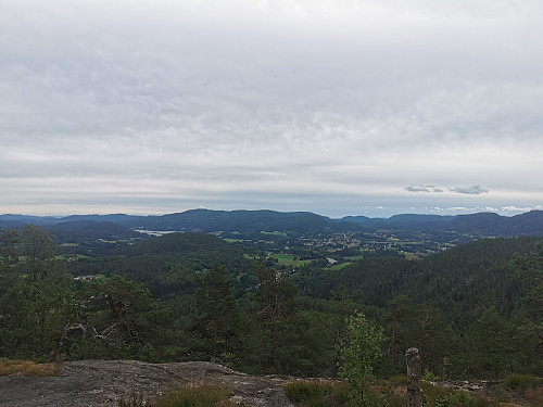 Utsikt (fra utsiktspunktet).