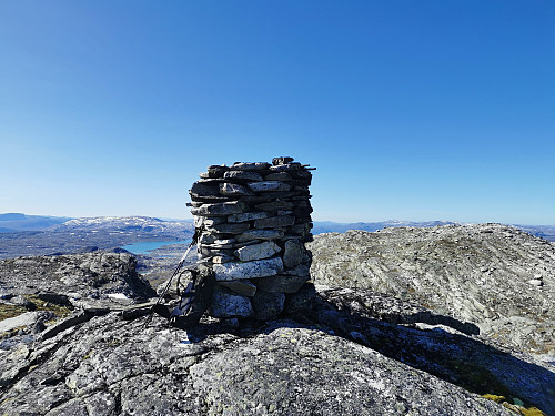 Toppen av Ramnabergnuten, 1729 moh.