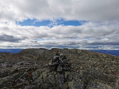 Andre topp punkt på Fribottseggi, 1498 moh.