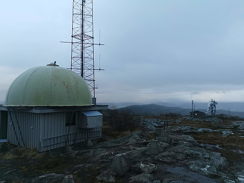 Toppen av Forbordsfjellet, 590 moh. 