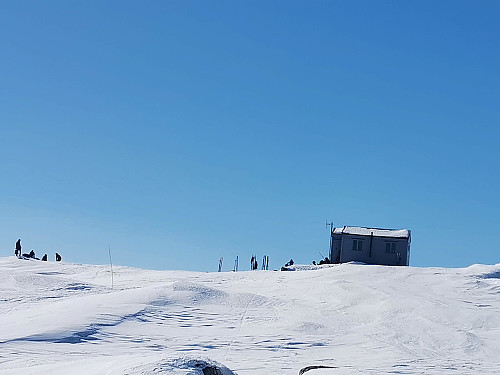 Oppe ved Jøkulhytta, 1790 moh. 