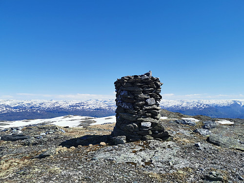 Toppen av Kvannanuten, 1381 moh.