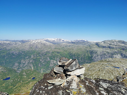Toppen av Svartenuten, 1288 moh.