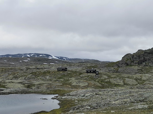 Ankommer Tyssevassbu ca kl 16 etter 7,5 timer og 26,5 km.