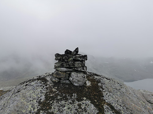 Toppen av Loftsnuten, 1430 moh.