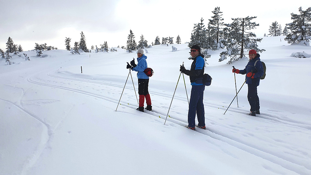 Flott i fjellet i dag
