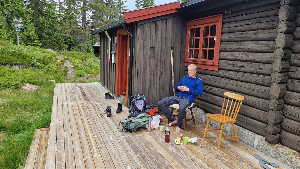 Koselig på Tjuenborgkoia