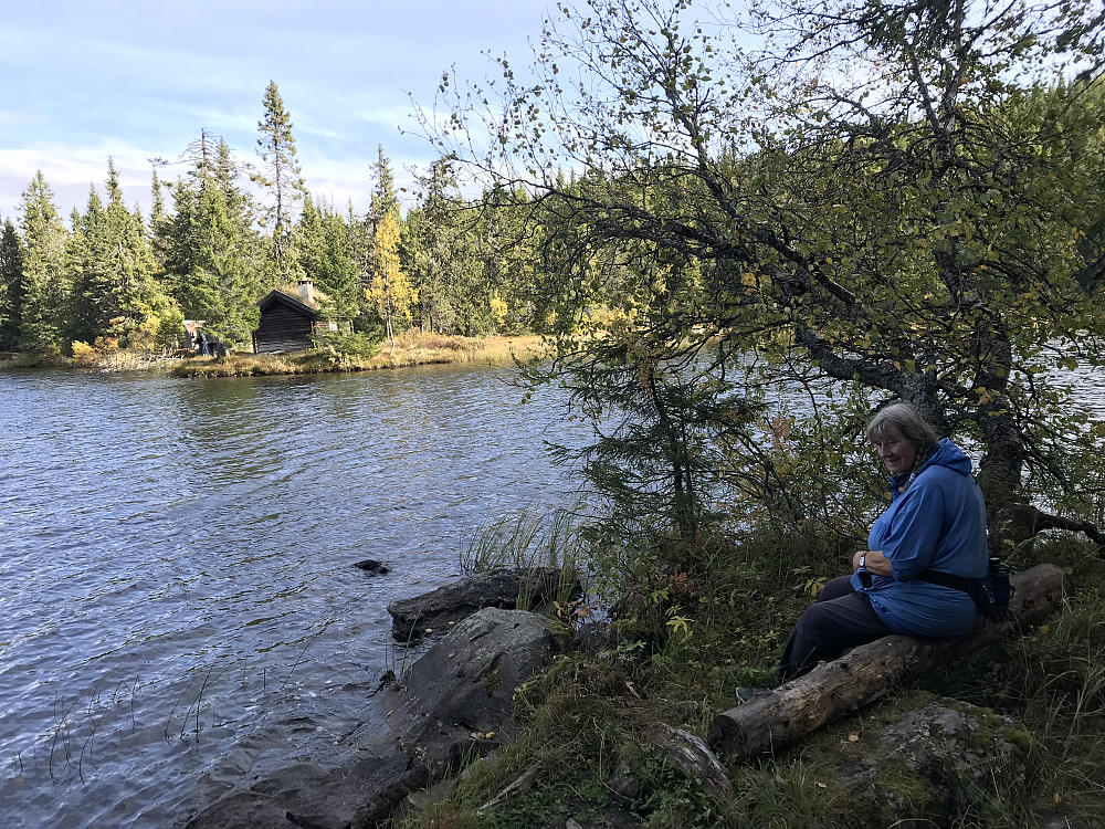 Rast ved Fognsætervatnet