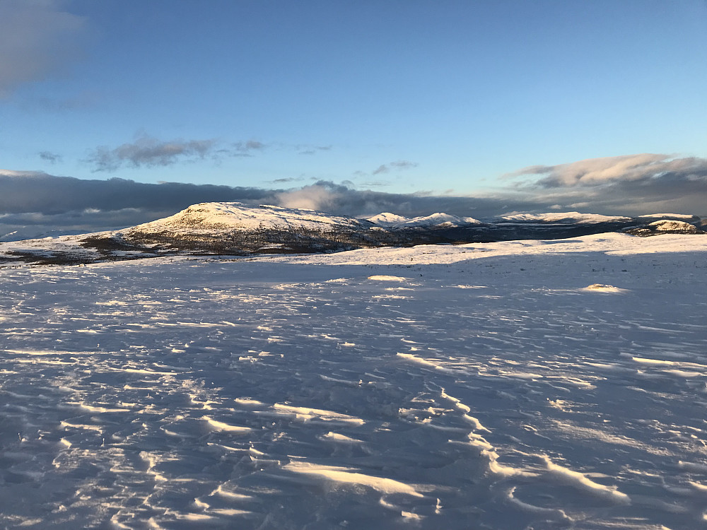 Vetafjellet. Ongsjøfjellet og Gråhøer bak