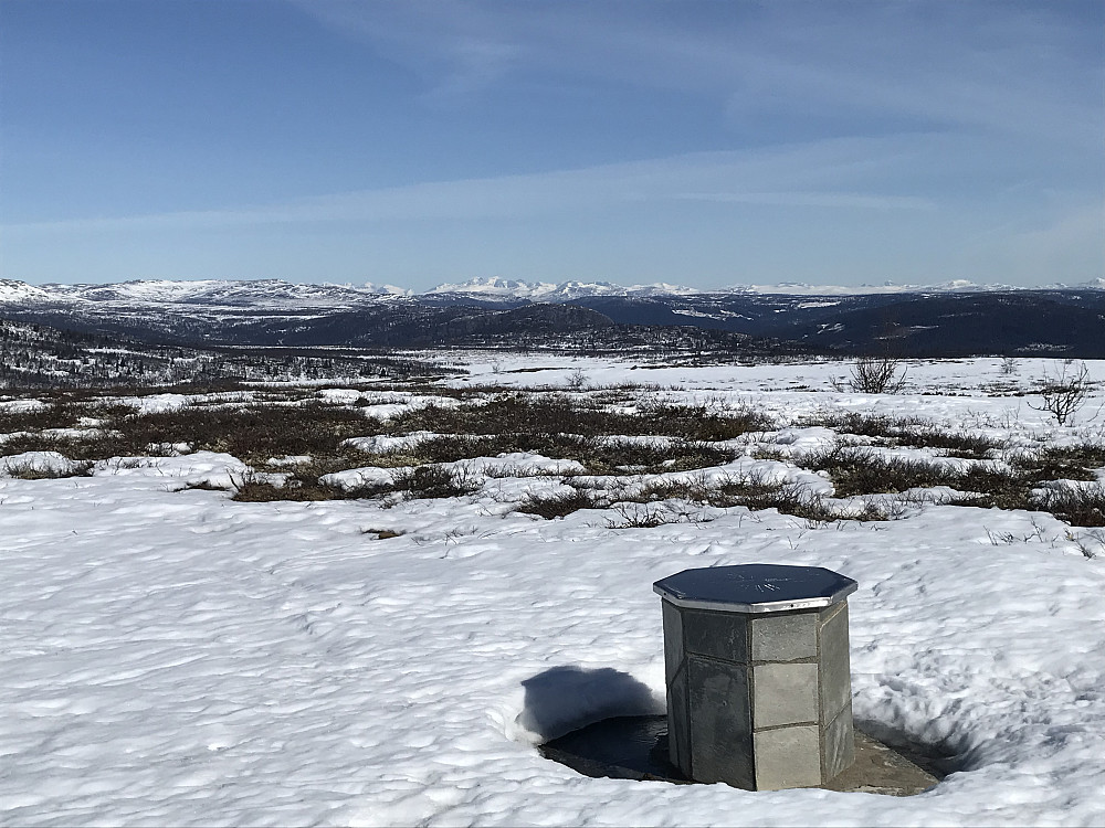 Sikteskiva på Vetafjellet