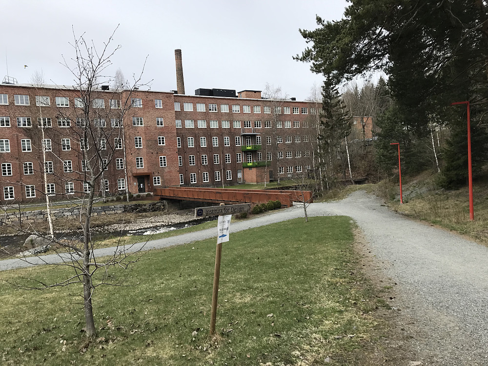 Bru over Hunnselva ved Mustad