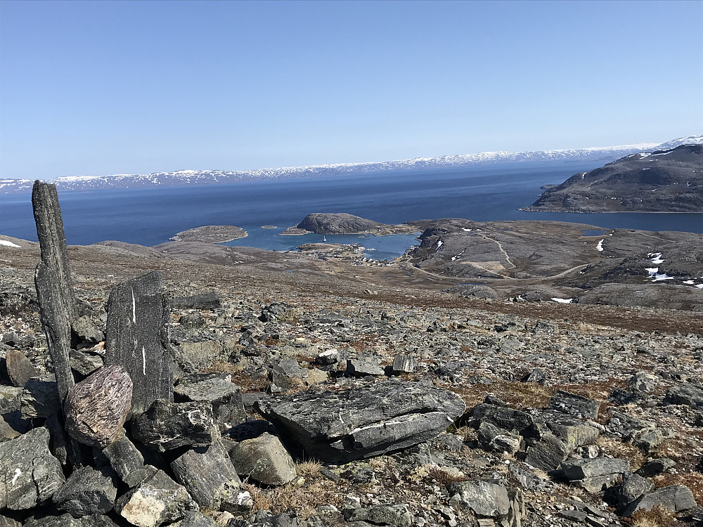 Miilletharji med utsikt ned mot Forsøl