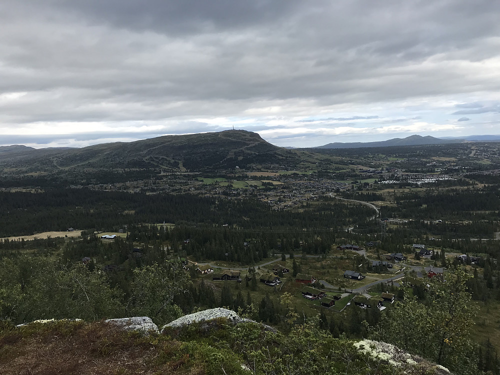 Klevaberget, mot Skeikampen