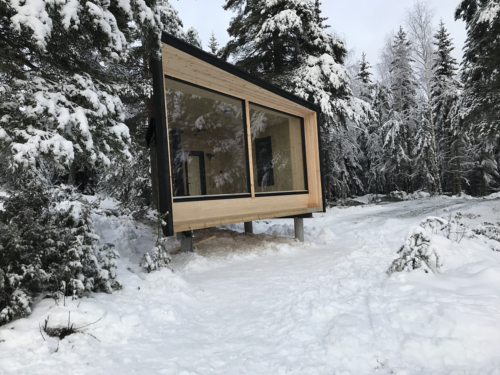 Veldig fin dagsturhytte som kom på plass før helga. 