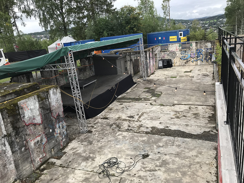 Konsertarena i ruinene