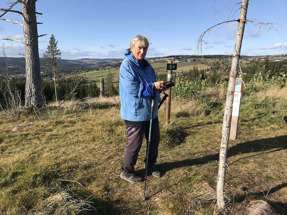 Sigrid på Madshushaugen (Knappen )