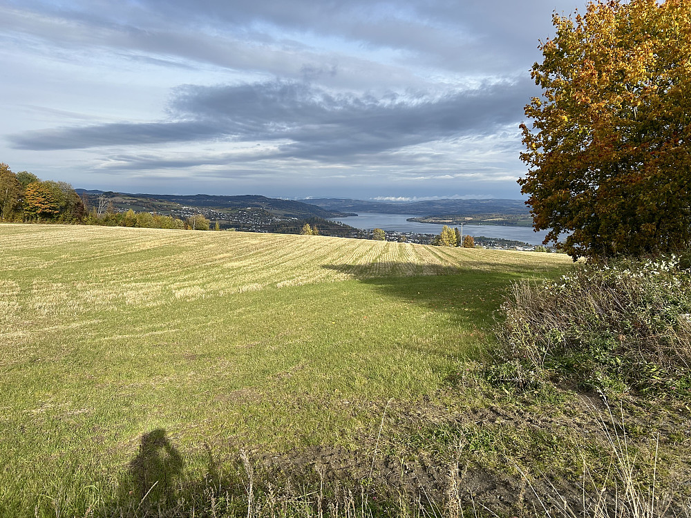 Utsikt mot Gjøvik fra Øykåsen