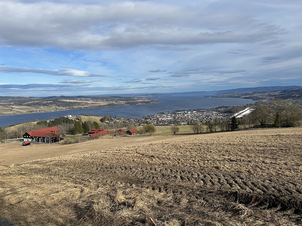 Utsikt nedenfor Bergstoppen