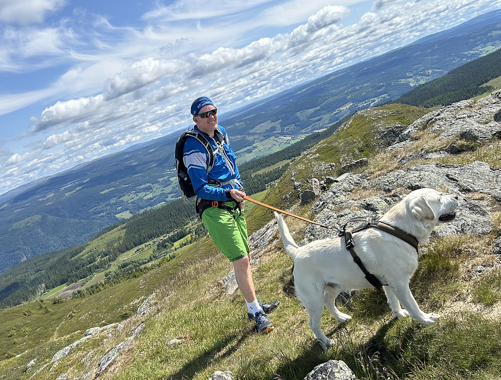 Anders og Storm på Killiknappen