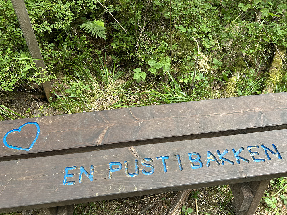 Vallset, turen starta med oppoverbakke
