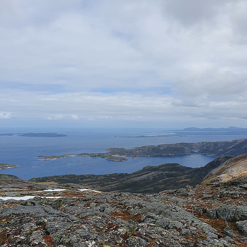 Utsikt mot Værnes, Tarva og Ørlandet