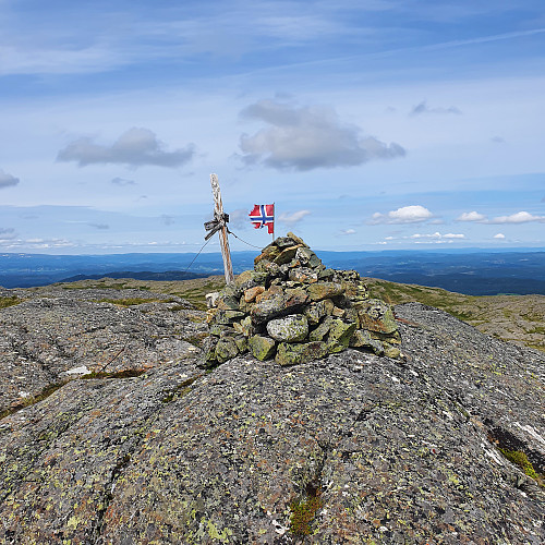 Grefstadfjellet øst. Høyeste punkt.