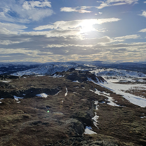Fin ettermiddagstur til Svartfjellet og Storhøgda. 