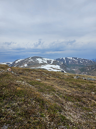 Fra Skjortfjellet mot Dyrstolan.