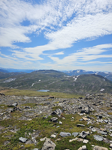 Tyrikvamfjellet, Svahøa og Storhornet.