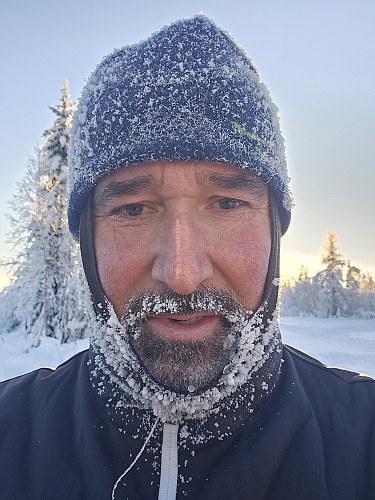 -20 grader. Friskt og godt
