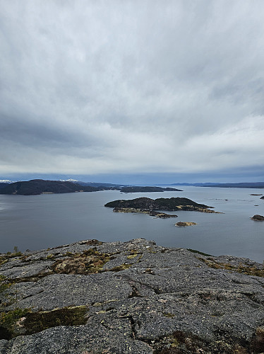 Fra trimtoppen på Husfjellet