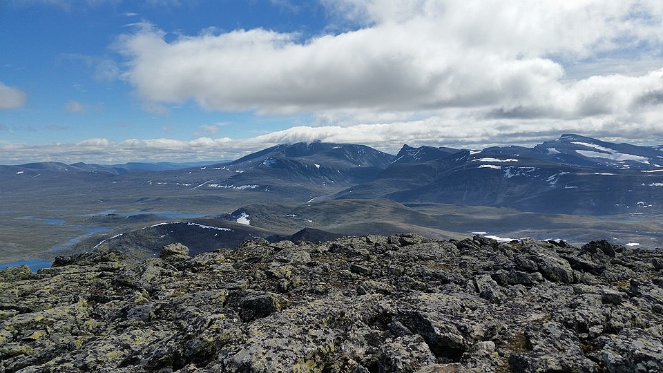Fin utsikt mot Snøhætta