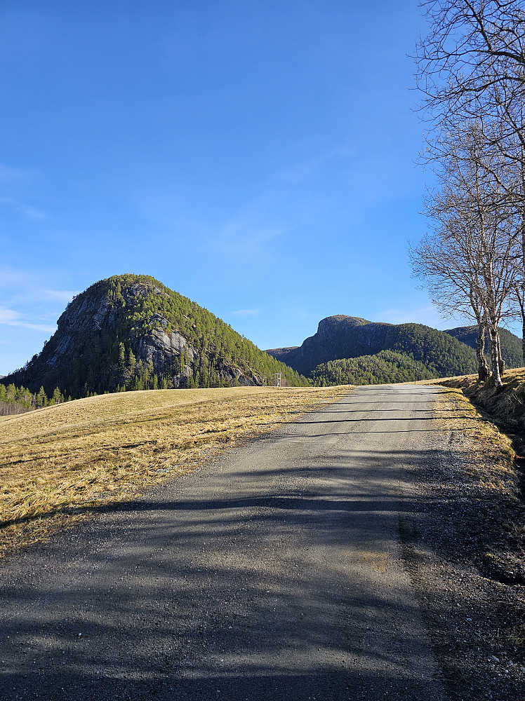 Knøken med Røstfjellet bak
